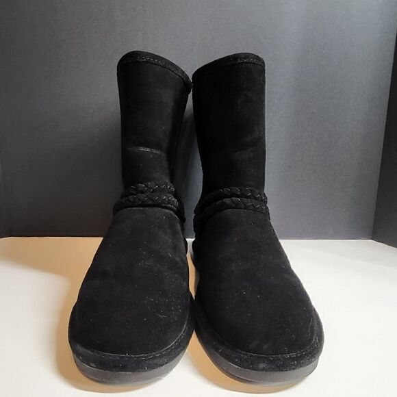 Bearpaw Black Winter Snow Boots - Picture 4 of 8